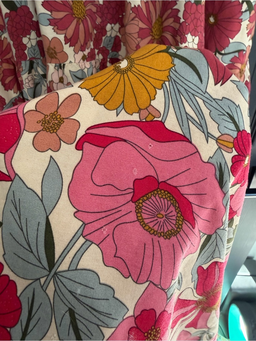 NATURAL LIFE Women's Rebecca Midi Dress in Vintage Floral - Picture 13 of 14
